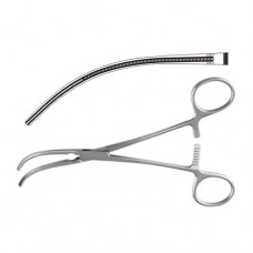 Potts Atrauma Multipurpose Vascular Clamp Curved Stainless Steel, 26 cm - 10 1/4"